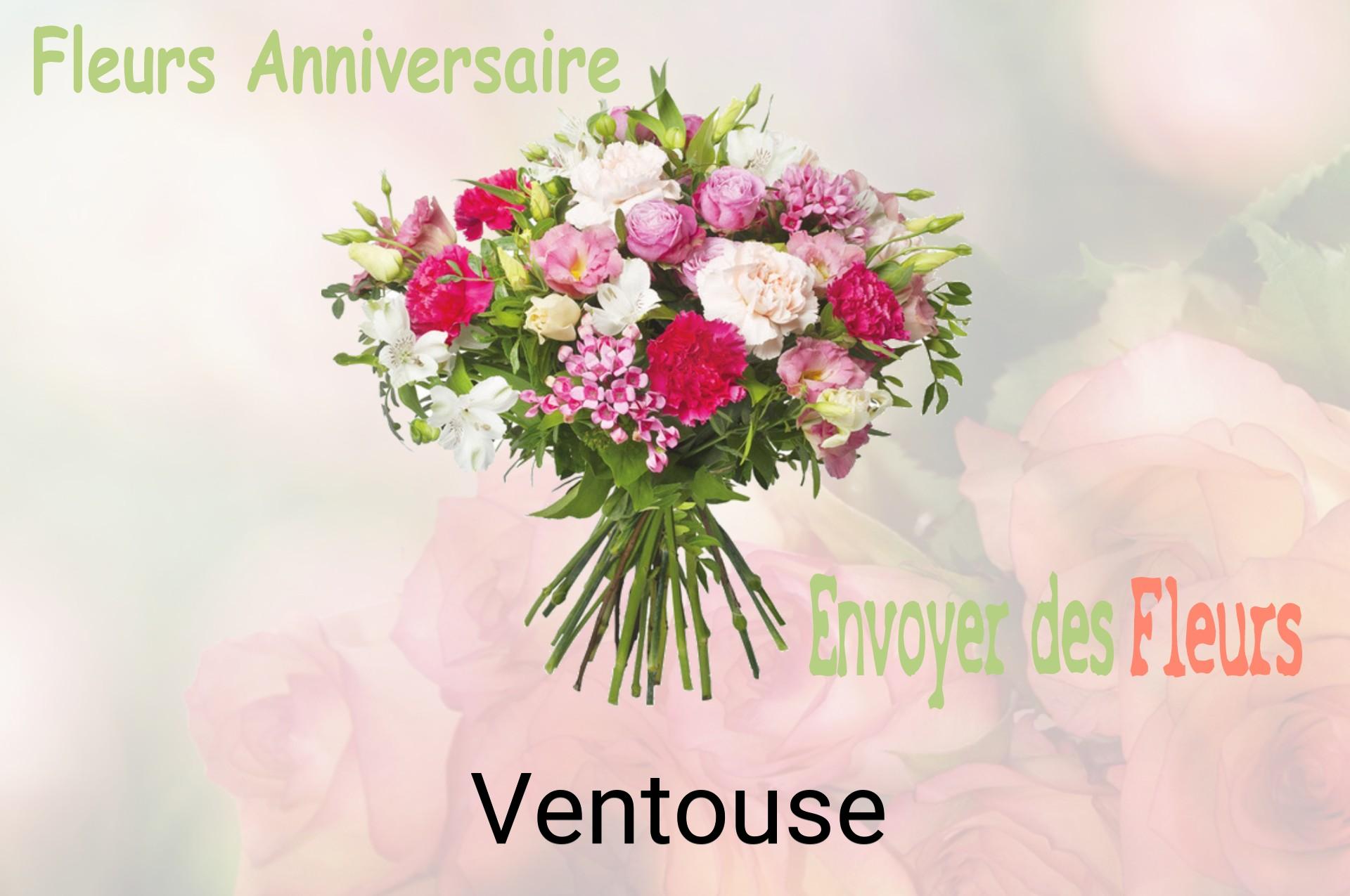 Bouquet de fleurs d’anniversaire livré à Ventouse
